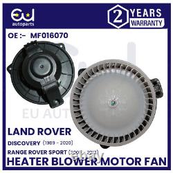 Ventilateur du moteur de soufflante de chauffage pour Discovery 3 et 4 L319 Range Rover Sport L320 2 broches