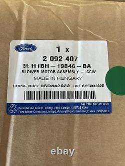 Véritable nouveau ventilateur de chauffage Ford 2092407 Fiesta 2017-22 H1bh-19846-ba